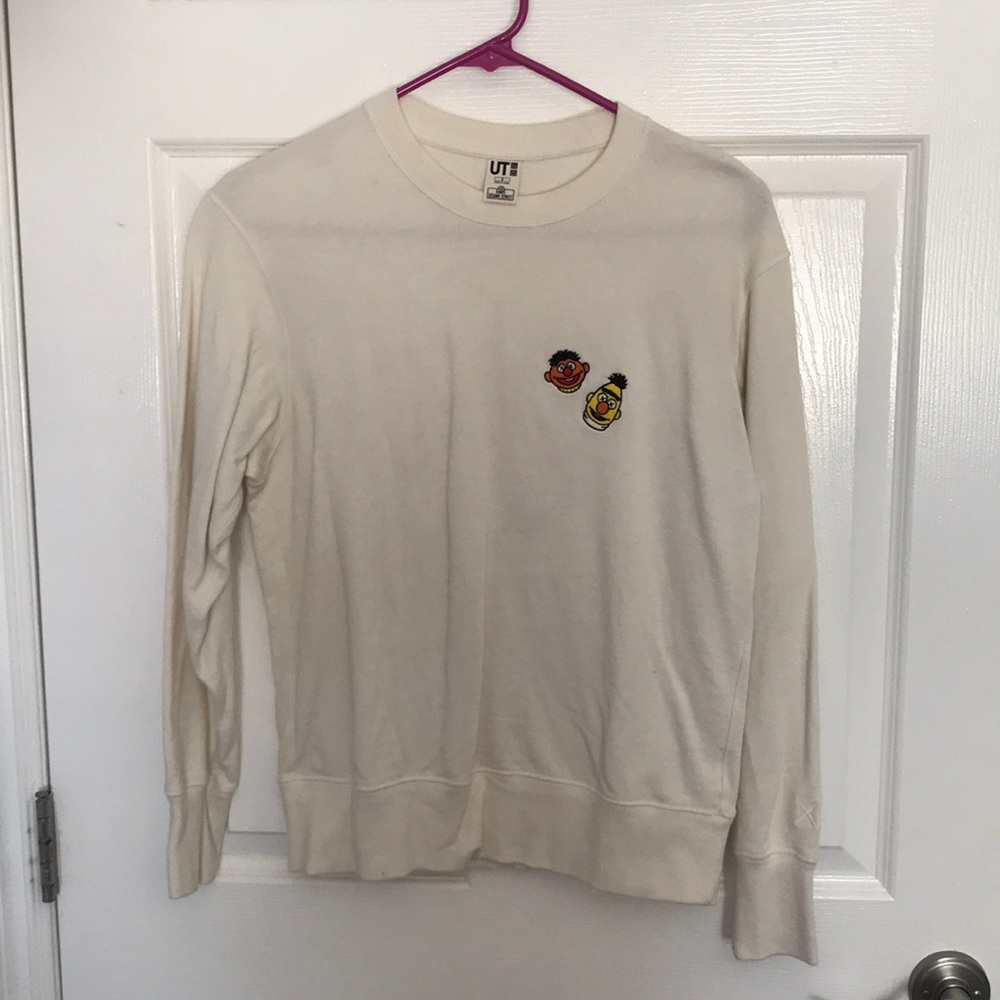 Kaws x Uniqlo Sesame Street crewneck